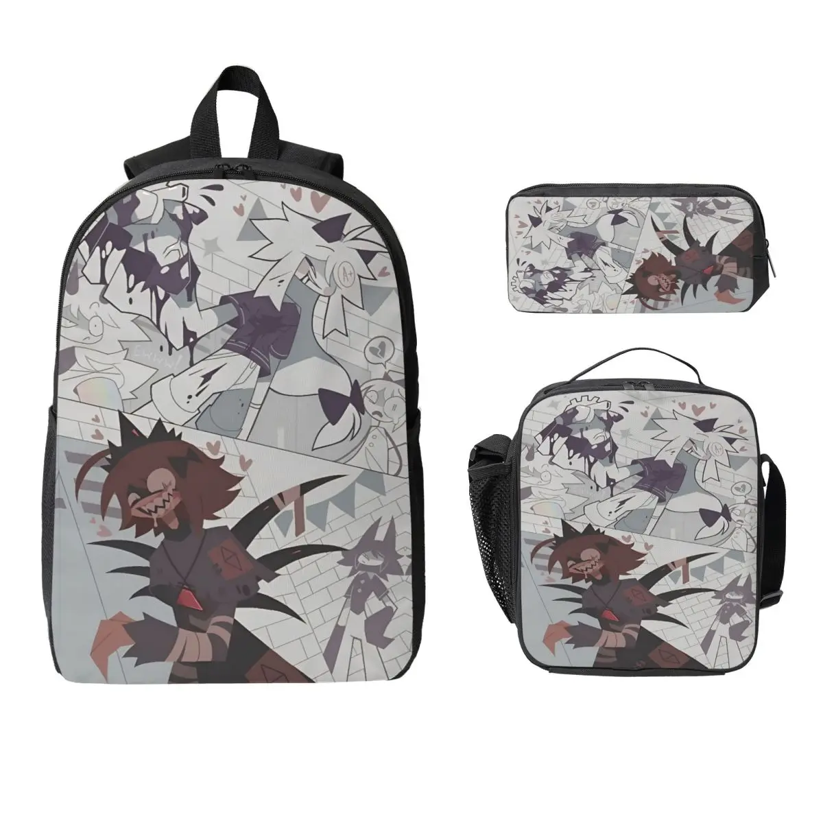 3Pcs Fundamental Paper Education Backpack Set for Kids Pen Bags Bookbag Sets with Lunch Box For Primary School Students Daypack
3Pcs Fundamental Paper Education Backpack Set for Kids Pen Bags Bookbag Sets with Lunch Box For Primary School Students Daypack
