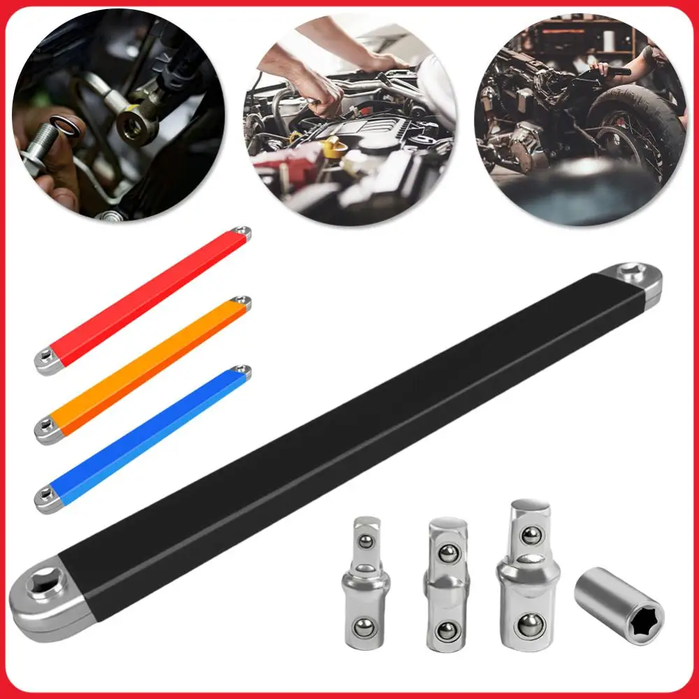 Impact Ready Offset Ratchet Spanner with 1/2 1/4 3/8inch Square Drive Adapters Tight Reach Extension Wrench Set for Small Place
Impact Ready Offset Ratchet Spanner with 1/2 1/4 3/8inch Square Drive Adapters Tight Reach Extension Wrench Set for Small Place