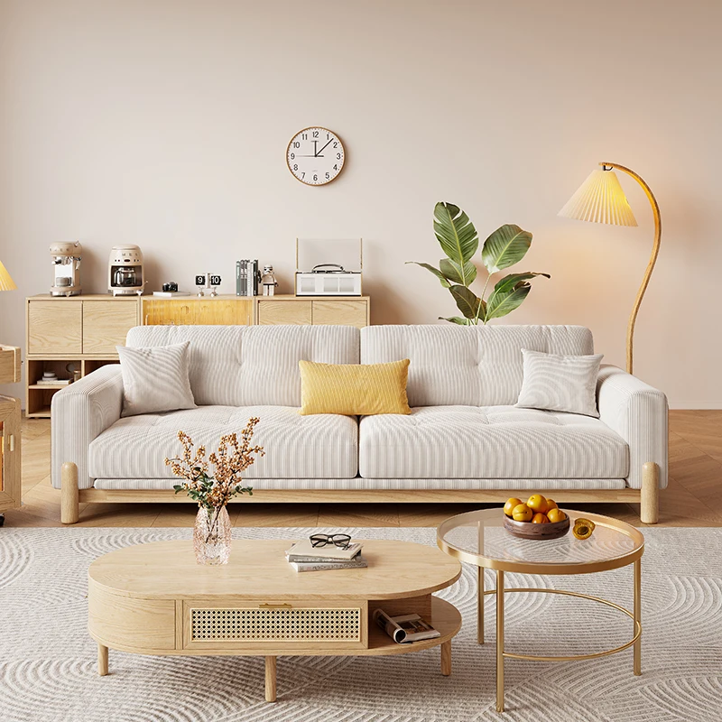 Cream Soft Wood Legs Living Room Sofas Fabric Straight Comfort Ultralight Couch Ergonomic Small Sofa Inflavel Bedroom Furniture
Cream Soft Wood Legs Living Room Sofas Fabric Straight Comfort Ultralight Couch Ergonomic Small Sofa Inflavel Bedroom Furniture