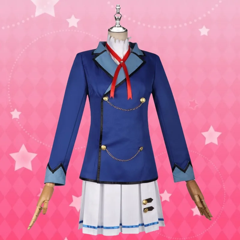Anime Aikatsu Cosplay Dress Hoshimiya Ichigo School Uniform Jk Girl Skirt Performence Clothes Cute Lolita Fancy Outfit for Women 
Anime Aikatsu Cosplay Dress Hoshimiya Ichigo School Uniform Jk Girl Skirt Performence Clothes Cute Lolita Fancy Outfit for Women
