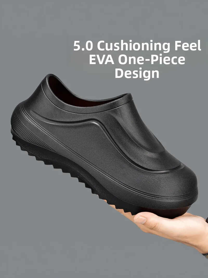 Men's Chef Shoes 2026 New Summer Anti-slip Waterproof Black Work Safety Shoes Slip-resistant Slip-on Work Boots Casual Shoes
Men's Chef Shoes 2026 New Summer Anti-slip Waterproof Black Work Safety Shoes Slip-resistant Slip-on Work Boots Casual Shoes