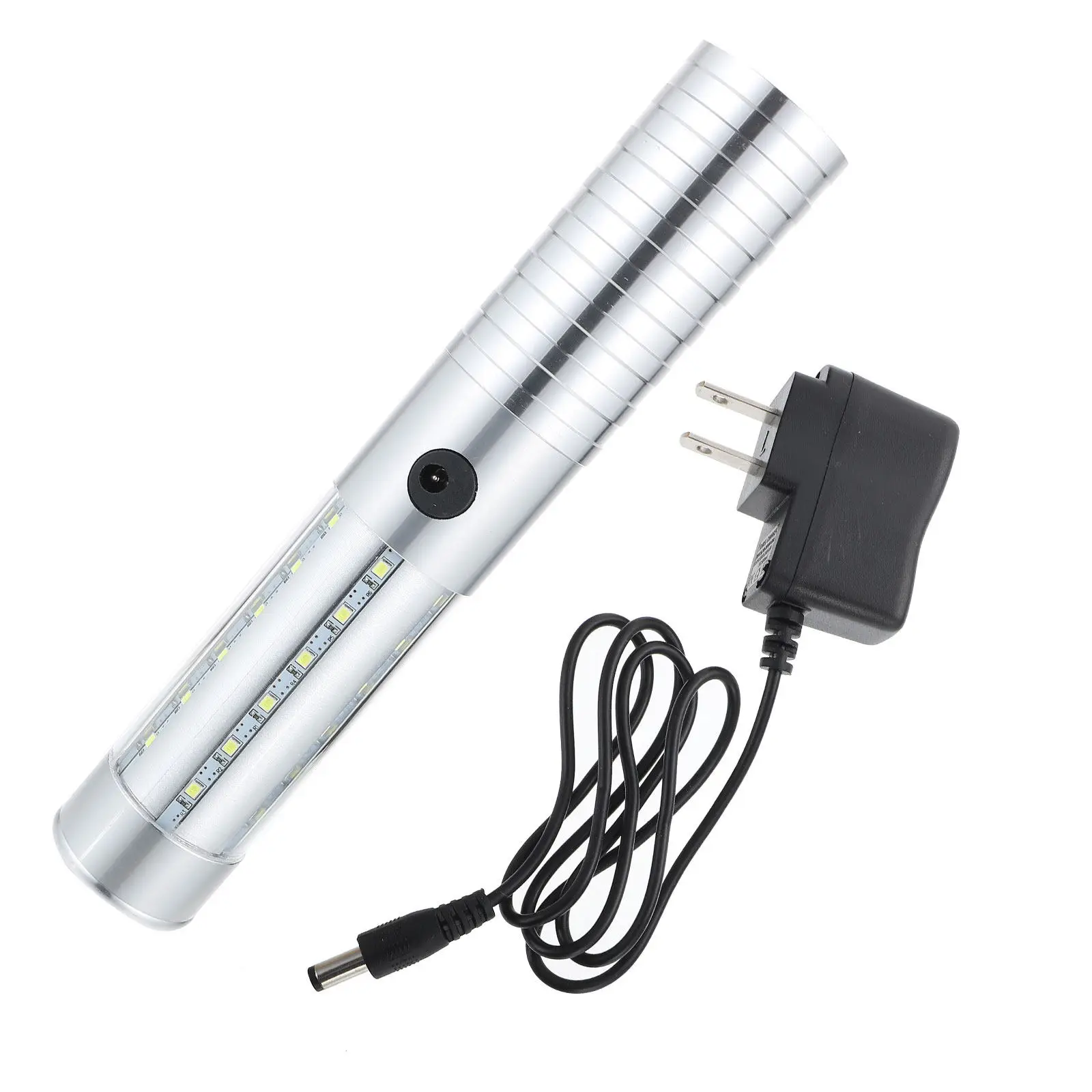 Handheld Charging Party Glowing Stick Us Plug White Light Glowing Wand Aluminum Alloy Lightweight Party LED Flashing Stick
Handheld Charging Party Glowing Stick Us Plug White Light Glowing Wand Aluminum Alloy Lightweight Party LED Flashing Stick