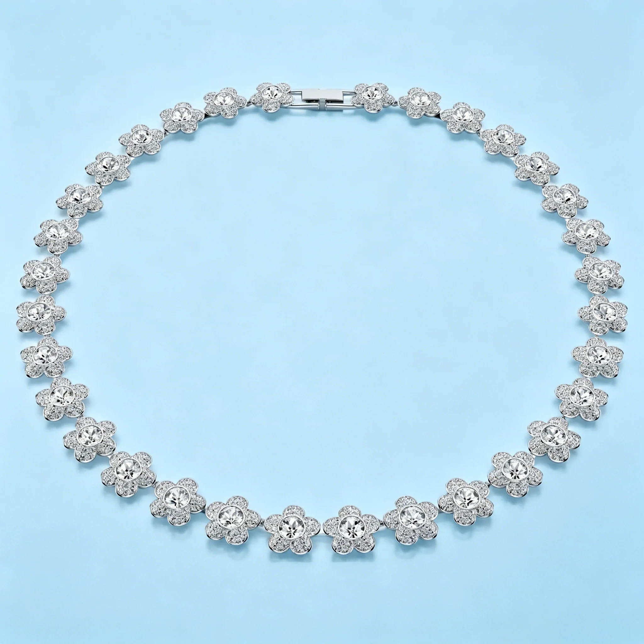 Flower Bundle Necklace White Crystal Fine Jewelry Earrings Bracelet Ring High Quality Shiny Exquisite Charm Christmas Party Gift
Flower Bundle Necklace White Crystal Fine Jewelry Earrings Bracelet Ring High Quality Shiny Exquisite Charm Christmas Party Gift