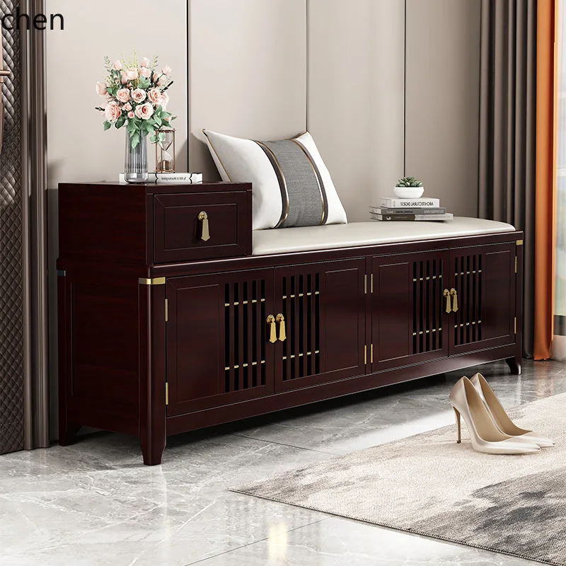 CP solid wood household entrance entry shoe stool drawer storage low stool
CP solid wood household entrance entry shoe stool drawer storage low stool