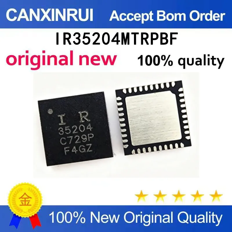 (5-100 pieces)New IR35204MTRPBF silk screen 35204 package QFN40 spot chip IC
(5-100 pieces)New IR35204MTRPBF silk screen 35204 package QFN40 spot chip IC
