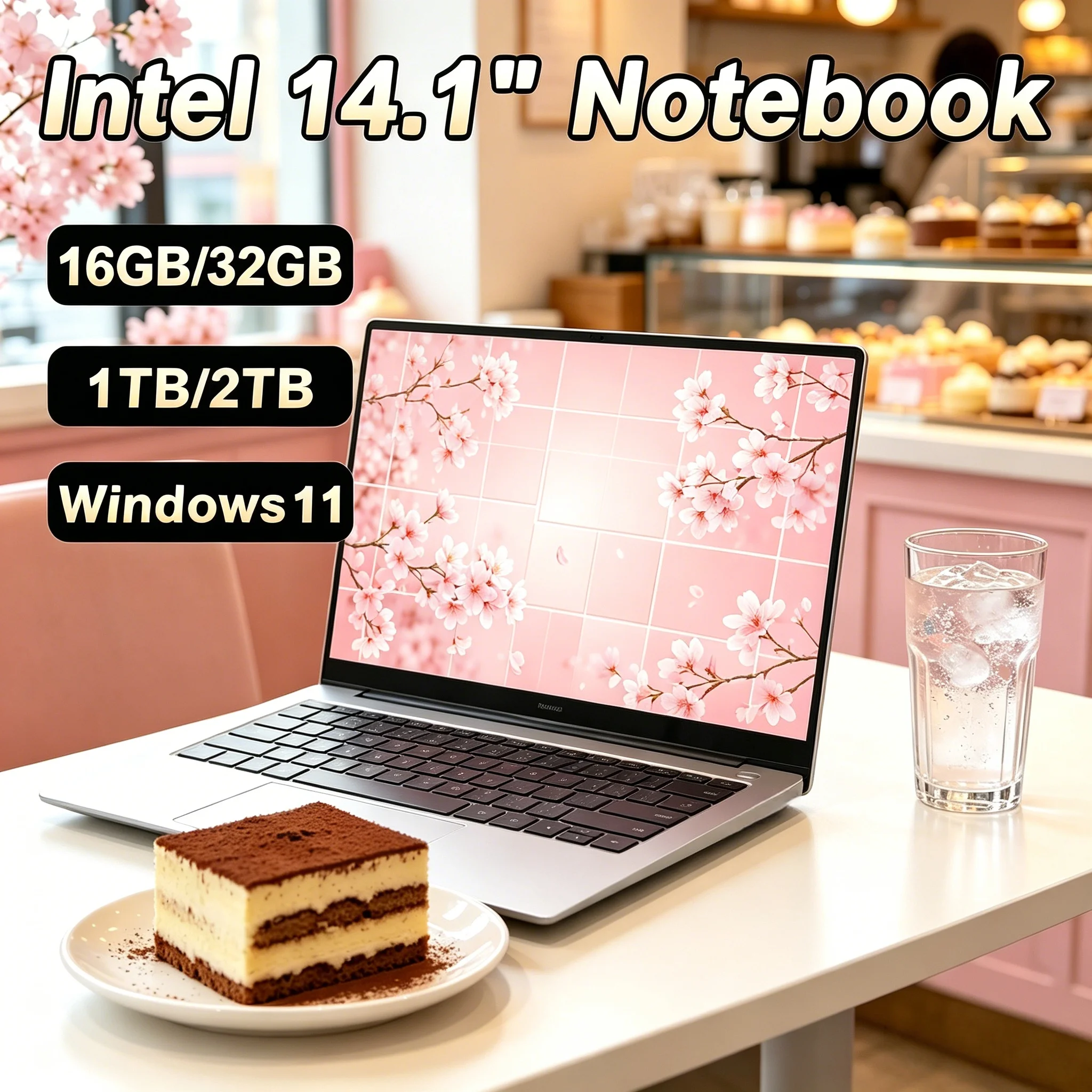Home Business Dual Use 14.1 Inch Laptop Intel N3700 4405U DDR4 RAM 2TB SSD Windows 11 Computer
Home Business Dual Use 14.1 Inch Laptop Intel N3700 4405U DDR4 RAM 2TB SSD Windows 11 Computer