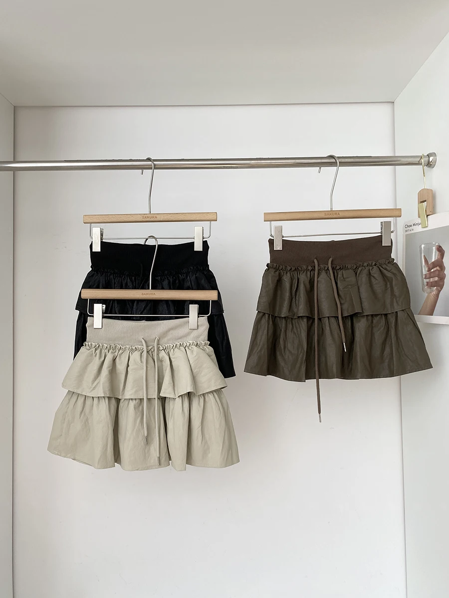 2025 Autumn New Korean Style Color Commuter Anti-Aging PU Leather Skirt Waist Drawstring Women's High Waist Slim Fit Ca...
2025 Autumn New Korean Style Color Commuter Anti-Aging PU Leather Skirt Waist Drawstring Women's High Waist Slim Fit Ca...