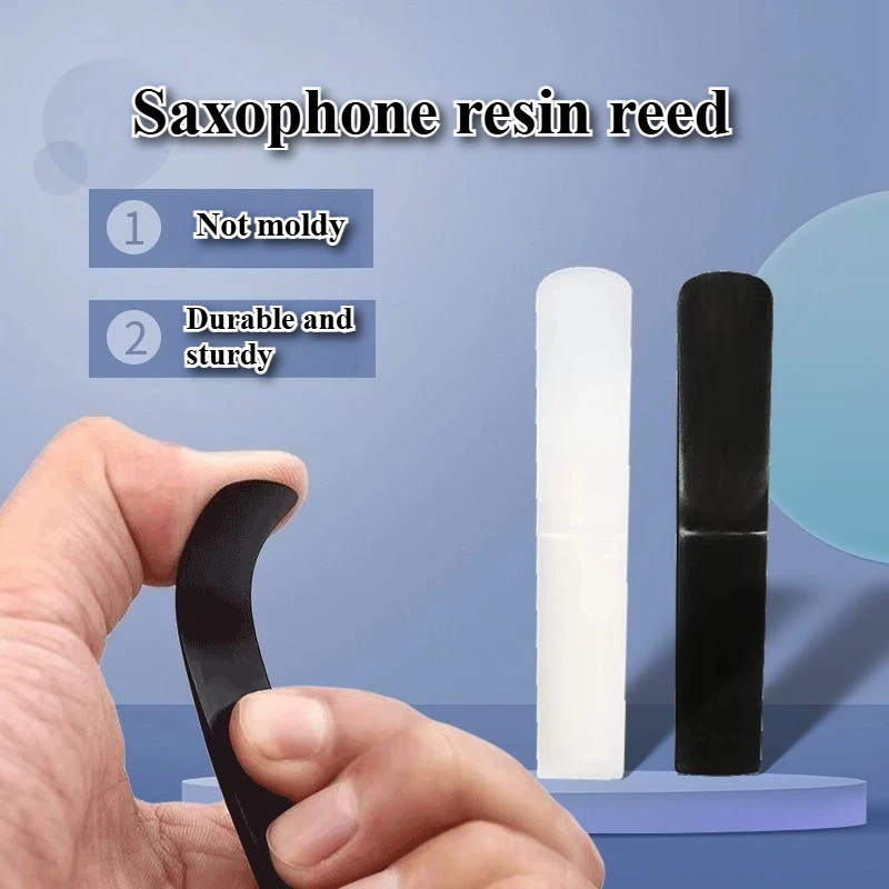 High quality Saxophone resin reeds, suitable for alto, tenor, soprano saxophones and clarinets Musical instrument accessories 
High quality Saxophone resin reeds, suitable for alto, tenor, soprano saxophones and clarinets Musical instrument accessories