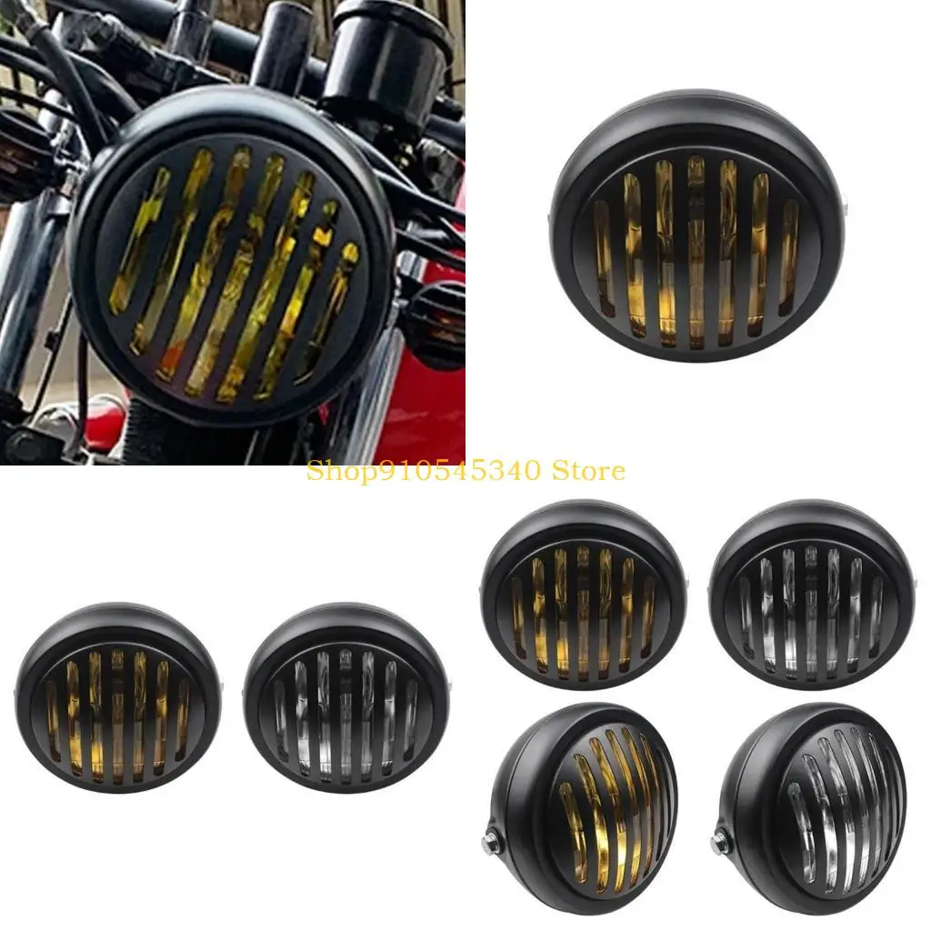 U2JA Grilled Motorcycle Scooter Headlight Corrosion Resistant Metal Housing for CG125 Various Models, Superior Illumination
U2JA Grilled Motorcycle Scooter Headlight Corrosion Resistant Metal Housing for CG125 Various Models, Superior Illumination