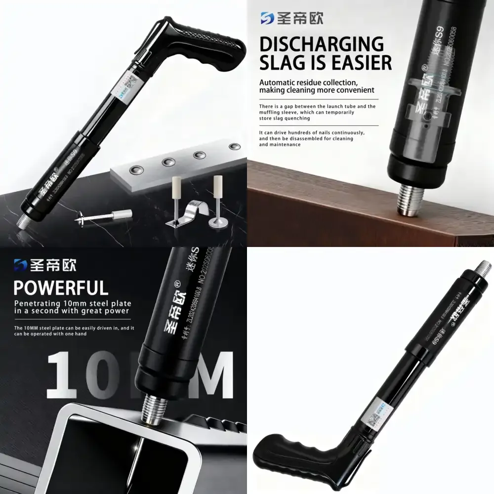 Industrial DIY Mini S9 High-Speed Steel Nailer Brushless Brad Concrete Pipe Clamp Nail Ceiling Artifact Nail
Industrial DIY Mini S9 High-Speed Steel Nailer Brushless Brad Concrete Pipe Clamp Nail Ceiling Artifact Nail