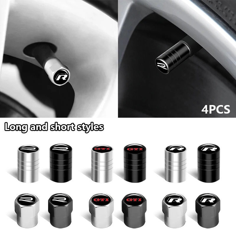Car Wheel Tire Valve Caps Stem Case With Logo Auto Styling For VW GTI Scirocco Tiguan Polo Passat B6 T5 Golf Jetta Accessories
Car Wheel Tire Valve Caps Stem Case With Logo Auto Styling For VW GTI Scirocco Tiguan Polo Passat B6 T5 Golf Jetta Accessories