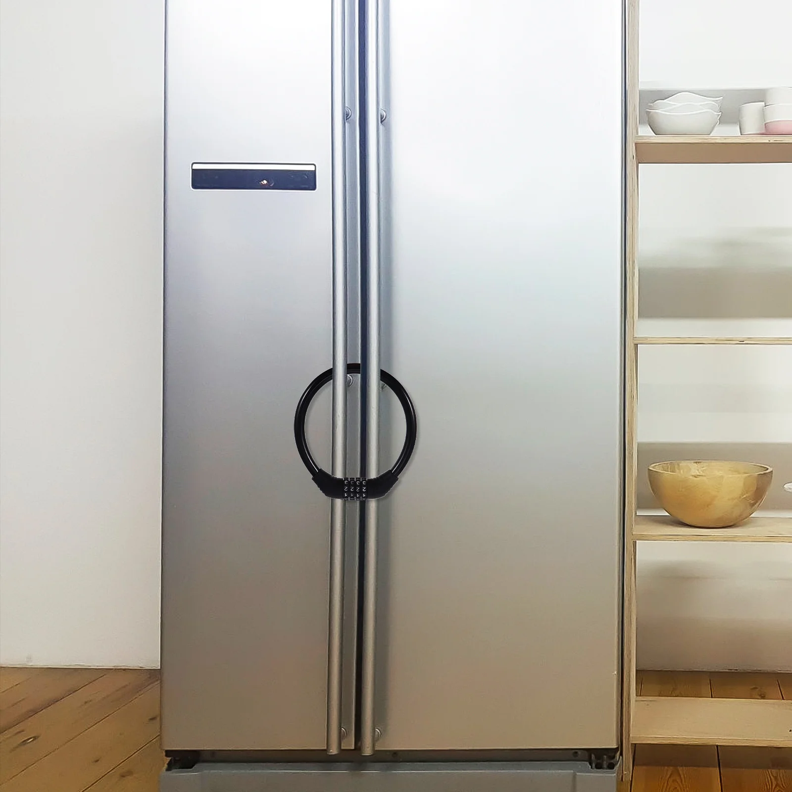 Password 4-Digit Fridge Refrigerator Cabinet Drawer Safety Latch Proof Cupboard Lock Safety Locks Freezer Door
Password 4-Digit Fridge Refrigerator Cabinet Drawer Safety Latch Proof Cupboard Lock Safety Locks Freezer Door