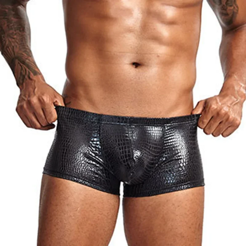 Men's Boxer Underwear Clubwear Summer Low waist Bottoms Stylish Beach Elastic Snake print Fashion Trunks Lingerie
Men's Boxer Underwear Clubwear Summer Low waist Bottoms Stylish Beach Elastic Snake print Fashion Trunks Lingerie