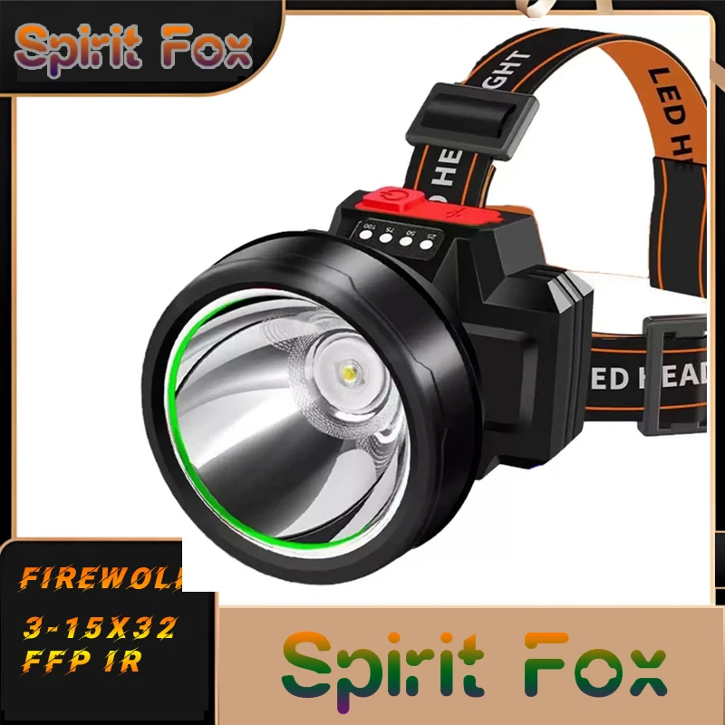Strong light headlamp, rechargeable, outdoor, ultra-bright, long-range, head-mounted, dual lithium battery, long battery life, f
Strong light headlamp, rechargeable, outdoor, ultra-bright, long-range, head-mounted, dual lithium battery, long battery life, f