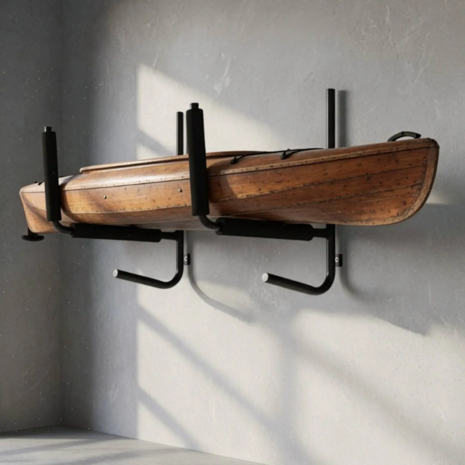 Kayak Wall Rack Iron Kayak Storage Rack Surfboard Wall Hanger Black Coated Space Saving for Garage, Boat Shed
Kayak Wall Rack Iron Kayak Storage Rack Surfboard Wall Hanger Black Coated Space Saving for Garage, Boat Shed