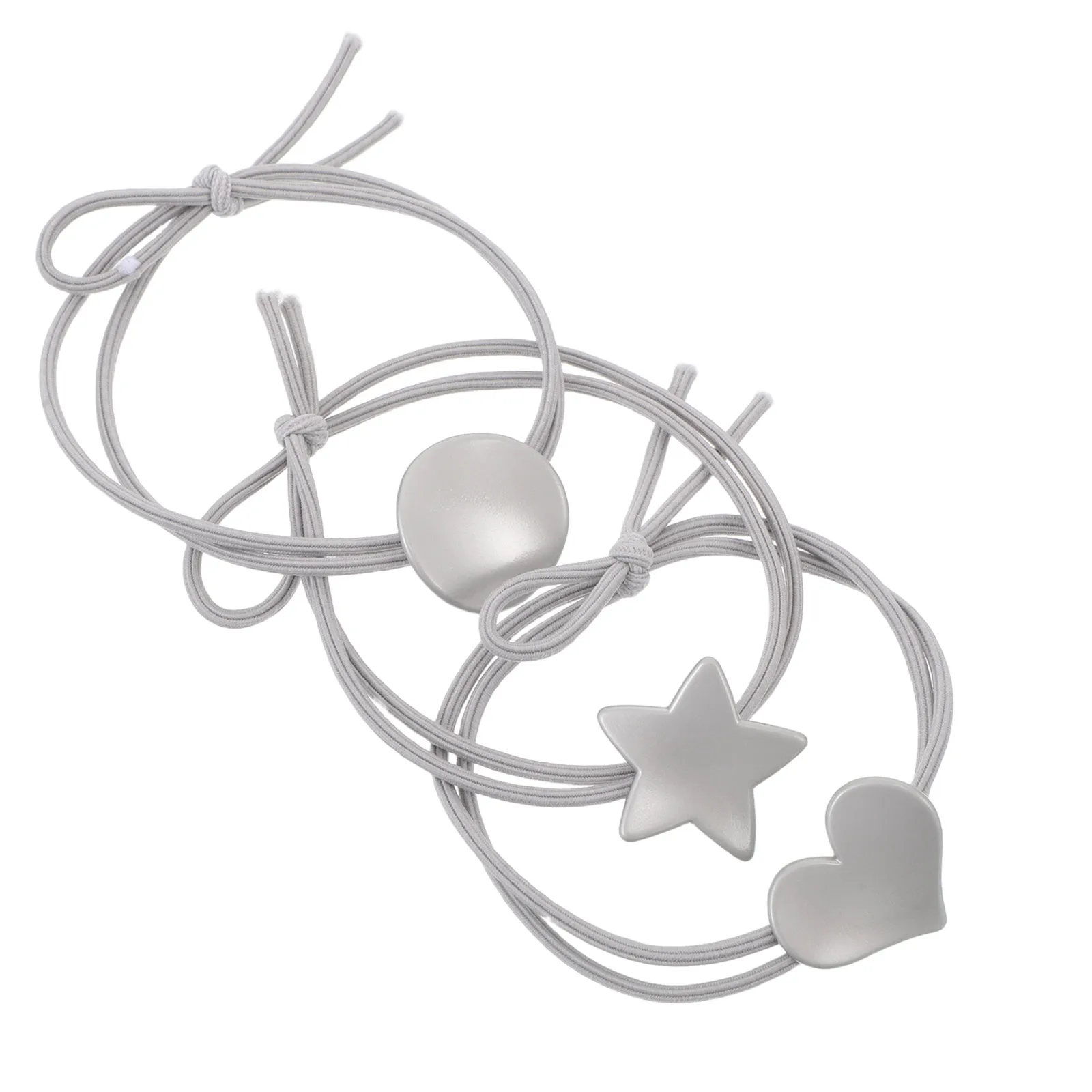 3pcs Hair Rope Elastic Ties Light Grey Adjustable Length Seamless Comfortable Material Strong Elasticity ribbon for girls
3pcs Hair Rope Elastic Ties Light Grey Adjustable Length Seamless Comfortable Material Strong Elasticity ribbon for girls