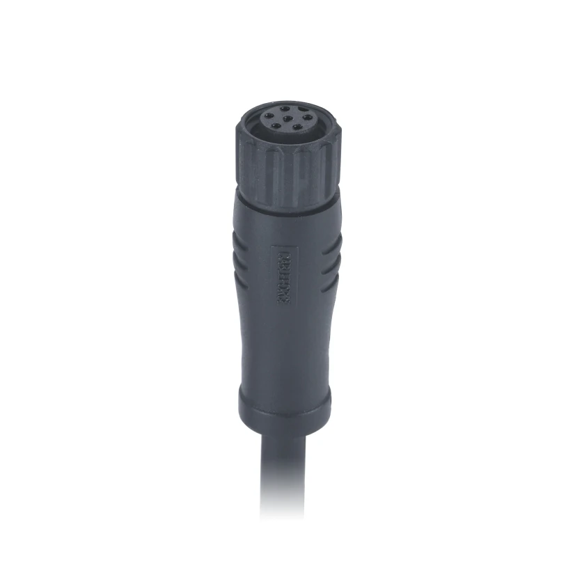 M8 Plastic Connector Female 6pin Waterproof Circular Molded PVC 1m Cable for Humid Environment
M8 Plastic Connector Female 6pin Waterproof Circular Molded PVC 1m Cable for Humid Environment
