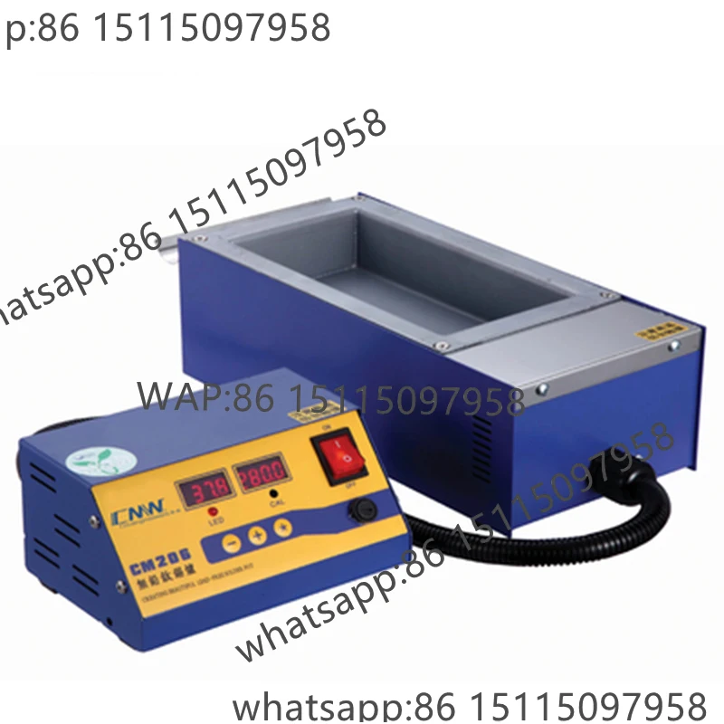 Бессвинцовый припой, цифровая высокотемпературная плавильная печь для олова, машина для припоя, 220/110 В, разделенная бессвинцовая печь для припоя CM-206
Бессвинцовый припой, цифровая высокотемпературная плавильная печь для олова, машина для припоя, 220/110 В, разделенная бессвинцовая печь для припоя CM-206