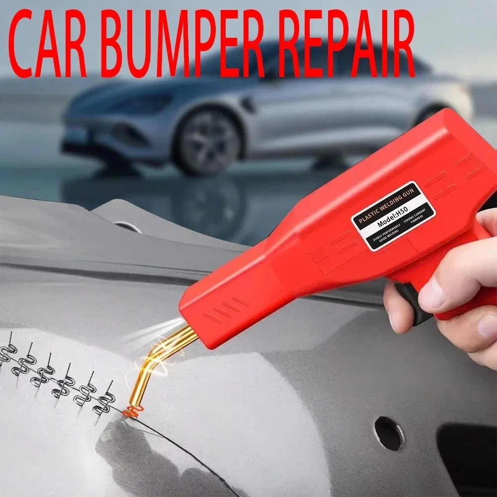 50W Plastics Welder Handy Plastic Welder Hot Stapler For Bumper Repair Crack Repair Hot Melt Welding Nail Gun Planting Nail Tool
50W Plastics Welder Handy Plastic Welder Hot Stapler For Bumper Repair Crack Repair Hot Melt Welding Nail Gun Planting Nail Tool