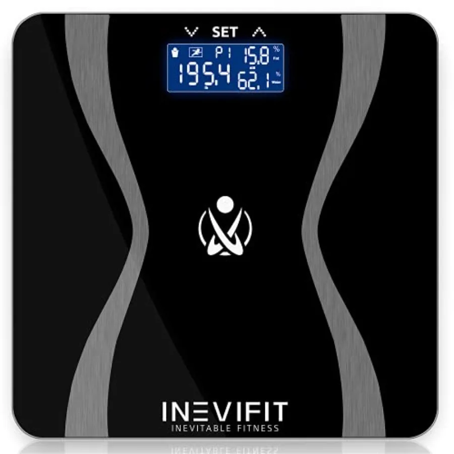 Цифровые весы для ванной INEVIFIT для анализа состава тела с высокой точностью измерения веса, жира, воды, мышечной массы и костной массы.
Цифровые весы для ванной INEVIFIT для анализа состава тела с высокой точностью измерения веса, жира, воды, мышечной массы и костной массы.