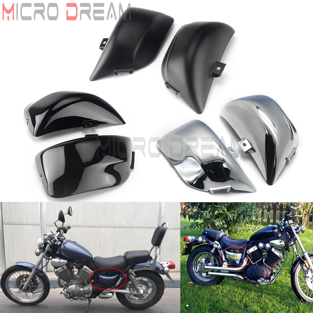 Left Right Side Battery Fairing Cover Protective Guard 1987-2021 For Yamaha XV535 XV400 XV 535 XV 400 Motorcycle Accessories
Left Right Side Battery Fairing Cover Protective Guard 1987-2021 For Yamaha XV535 XV400 XV 535 XV 400 Motorcycle Accessories