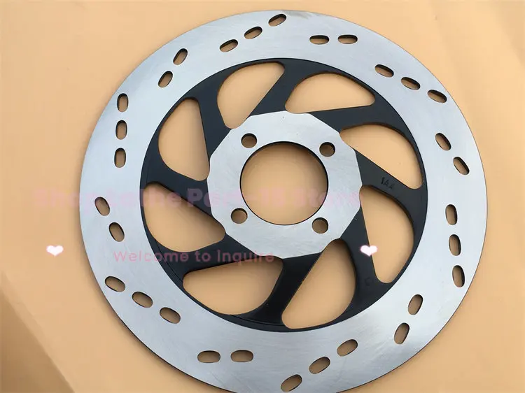 Stainless Steel Front Brake Disc for Haojue HJ150-9/9A/9C
Stainless Steel Front Brake Disc for Haojue HJ150-9/9A/9C