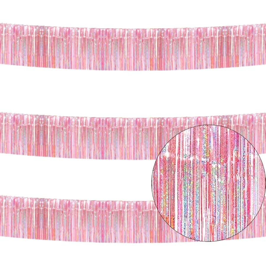 3 упаковки розового цвета, всего 30 футов, гирлянда из фольги, металлическая мишура, баннер, настенные шторы, парадные поплавковые плинтусы, украшения для дорог
3 упаковки розового цвета, всего 30 футов, гирлянда из фольги, металлическая мишура, баннер, настенные шторы, парадные поплавковые плинтусы, украшения для дорог