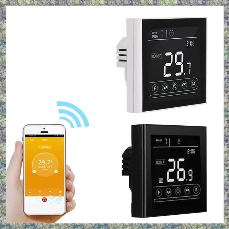 WON Tuya умный интеллектуальный Wi-Fi термостат комнатный электрический/водяной/газовый котел регулятор температуры подогрева пола 16A B
WON Tuya умный интеллектуальный Wi-Fi термостат комнатный электрический/водяной/газовый котел регулятор температуры подогрева пола 16A B