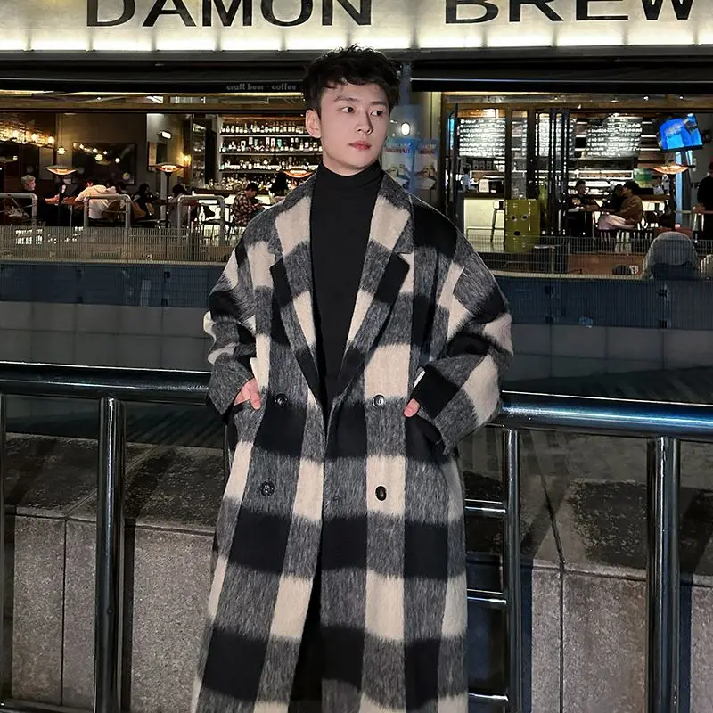 Мужская куртка из смесовой шерсти в корейском стиле, теплая, повседневная, в стиле карго, из чистого холста, удобная, с кожаными вставками, для колледжа, красивая
Мужская куртка из смесовой шерсти в корейском стиле, теплая, повседневная, в стиле карго, из чистого холста, удобная, с кожаными вставками, для колледжа, красивая