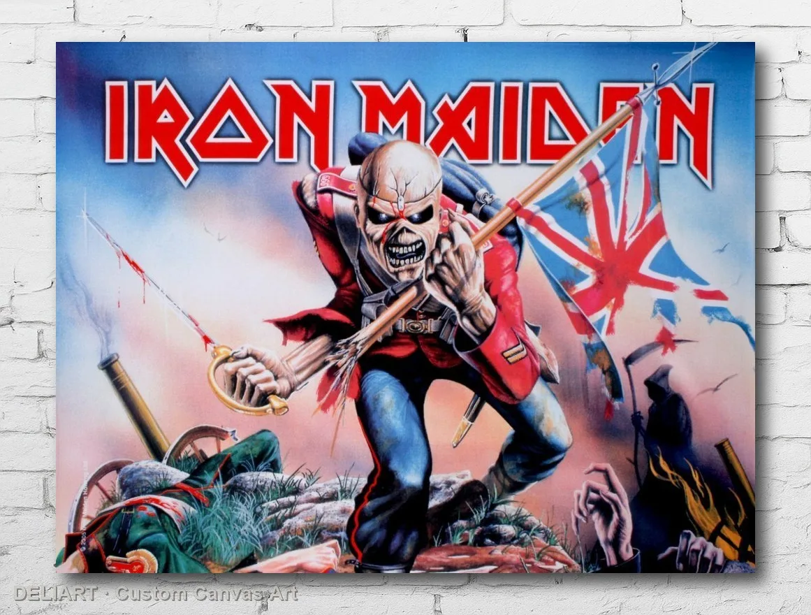 IRON MAIDEN - TROOPER FABRIC Canvas Poster WALL HANGING HFL0663 Custom Size Available Room Decor Home Art
IRON MAIDEN - TROOPER FABRIC Canvas Poster WALL HANGING HFL0663 Custom Size Available Room Decor Home Art