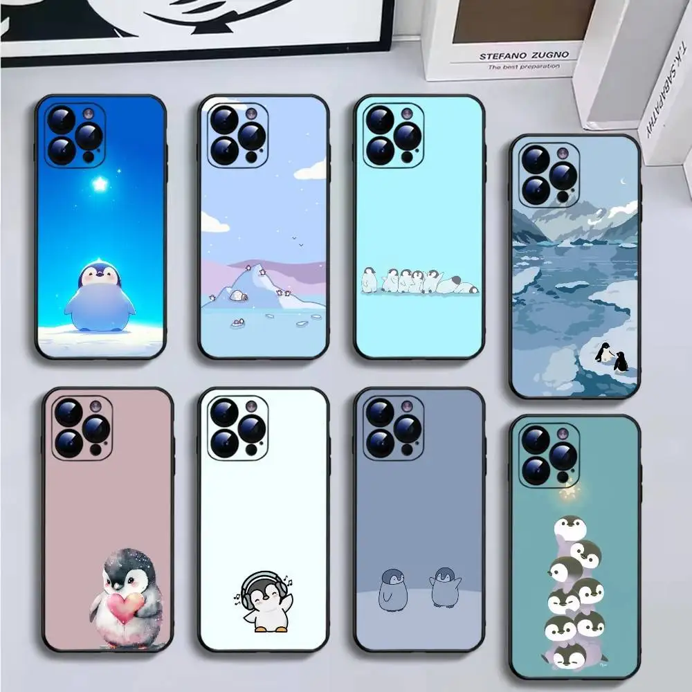 Penguin Animal Phone Case For iPhone16,15,14,13,12,11 Plus,Pro Max,XS,X,XR,SE,Mini,8,7,Soft Black Cover
Penguin Animal Phone Case For iPhone16,15,14,13,12,11 Plus,Pro Max,XS,X,XR,SE,Mini,8,7,Soft Black Cover