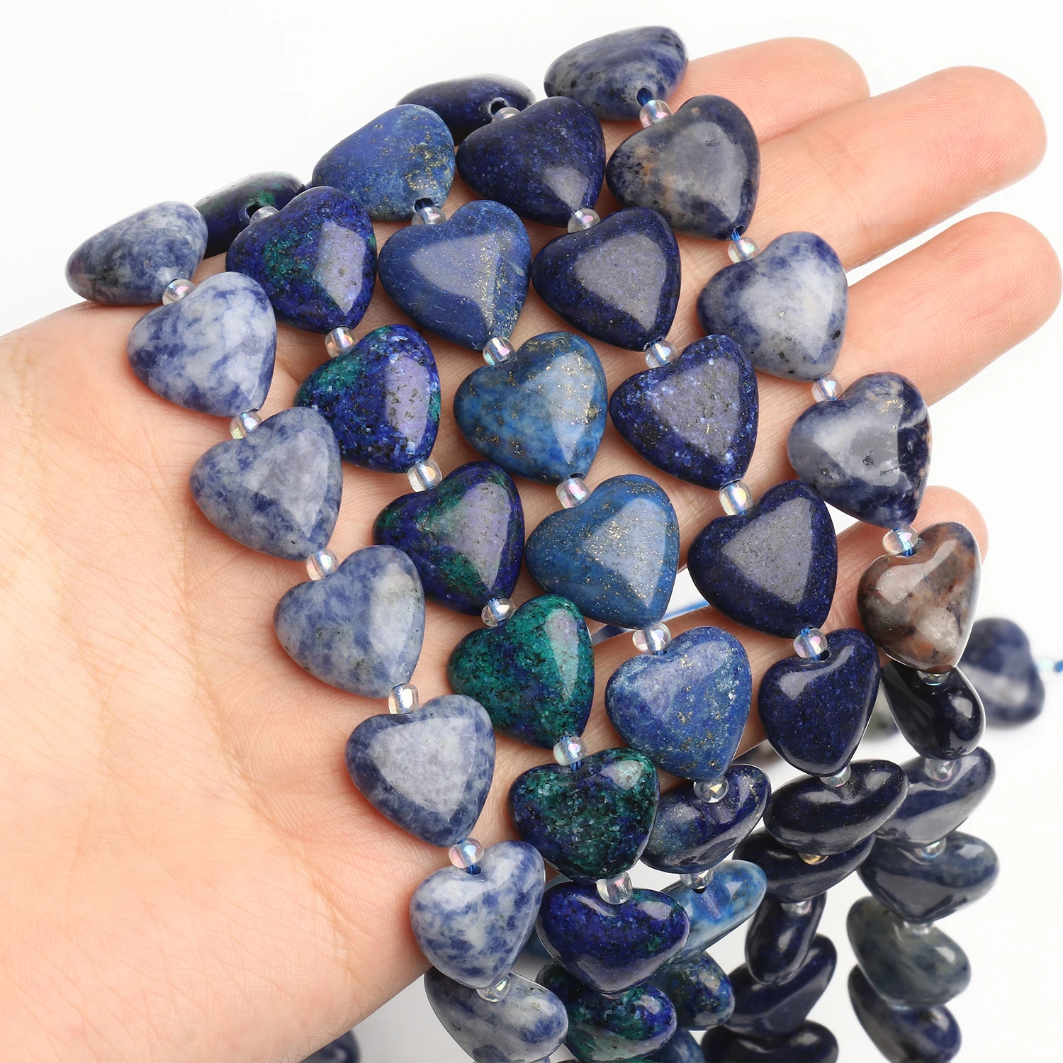 14mm Love Heart Lapis Lazuli Amethyst Labradorite Beads Natural Stone Loose Beads for Jewelry Making DIY Bracelets Accessories
14mm Love Heart Lapis Lazuli Amethyst Labradorite Beads Natural Stone Loose Beads for Jewelry Making DIY Bracelets Accessories