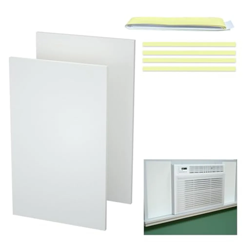 2Pcs Window AC Side Foam Panels For Heat Insulation, 11x17 Inch EVA Gap Fillers With Tape To Reduce Noise And Save Energy
2Pcs Window AC Side Foam Panels For Heat Insulation, 11x17 Inch EVA Gap Fillers With Tape To Reduce Noise And Save Energy