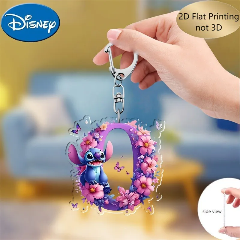 Disney Lilo & Stitch акриловый мультяшный брелок 2 дюйма A-Z с английскими буквами имени фиолетовый кулон автомобильное зеркало заднего вида подарок для мальчиков и девочек
Disney Lilo & Stitch акриловый мультяшный брелок 2 дюйма A-Z с английскими буквами имени фиолетовый кулон автомобильное зеркало заднего вида подарок для мальчиков и девочек