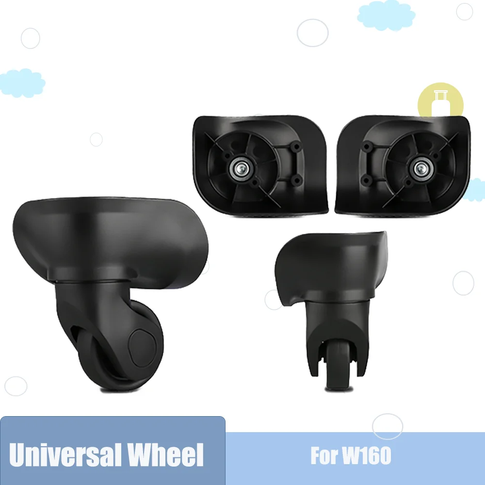 W160 Universal Suitcase Wheels With Bearings For Travel Luggage Replacement
W160 Universal Suitcase Wheels With Bearings For Travel Luggage Replacement