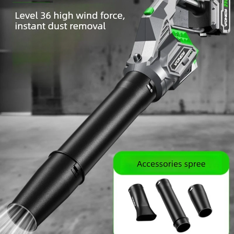 High Power Lithium Battery Leaf Blower Strong Snow Dust Removal Industrial Wireless Storm Gun
High Power Lithium Battery Leaf Blower Strong Snow Dust Removal Industrial Wireless Storm Gun