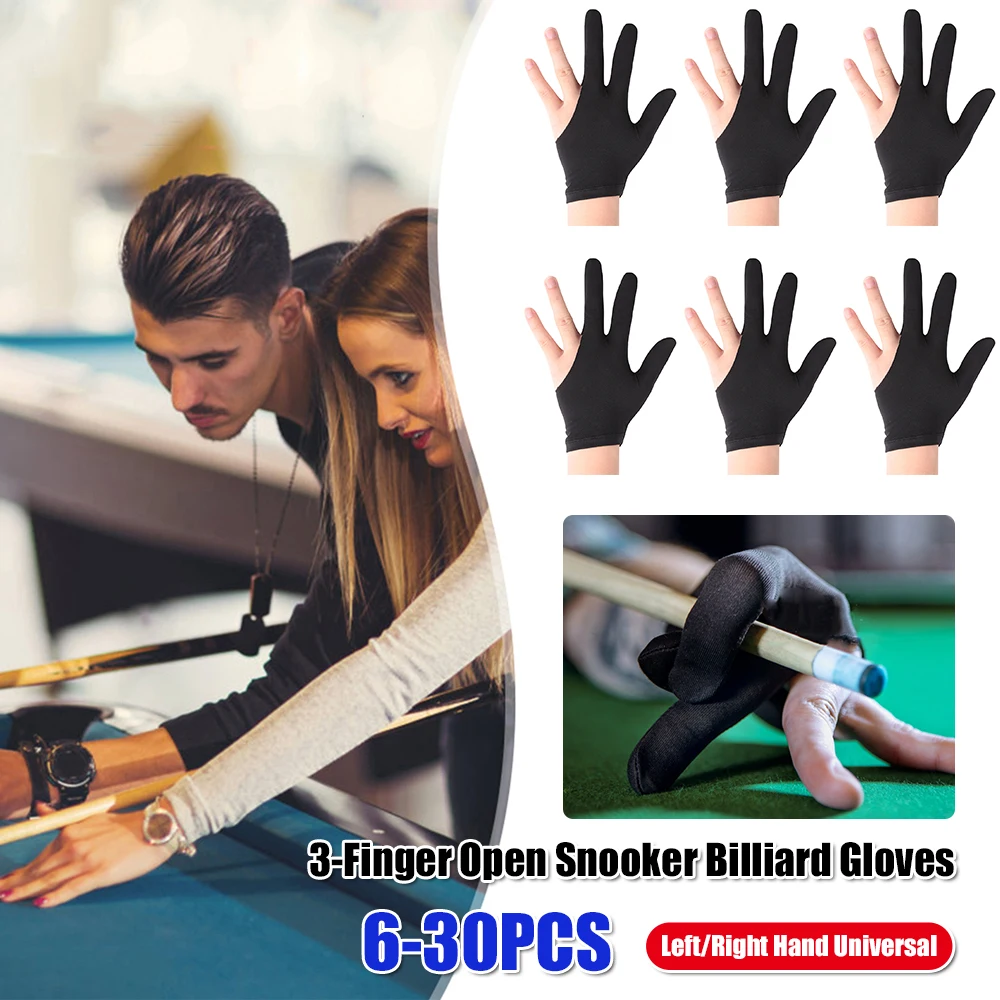 Snooker Billiard Glove Open Three Finger Universal Pool Cue Gloves for Men Women Unisex Fitness Sports Accessories
Snooker Billiard Glove Open Three Finger Universal Pool Cue Gloves for Men Women Unisex Fitness Sports Accessories