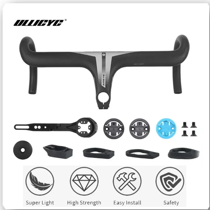 T1000 JAVA Ariete Carbon Aero Handlebar Full Internal Cable Routing Cockpit Sleek Computer Mount 380mm 400mm 420mm 440mm
T1000 JAVA Ariete Carbon Aero Handlebar Full Internal Cable Routing Cockpit Sleek Computer Mount 380mm 400mm 420mm 440mm