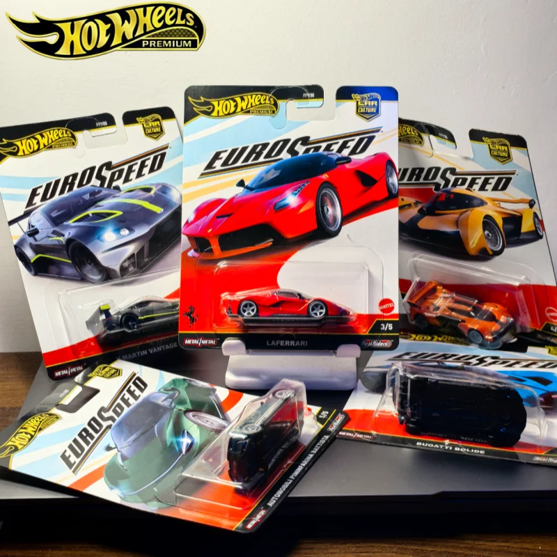 Hot Wheels Premium FPY86-L Europe Speed Series,Ferrari Bugatti Aston Martin Model Car, 1:64 Diecast Collectible Toy for Kids
Hot Wheels Premium FPY86-L Europe Speed Series,Ferrari Bugatti Aston Martin Model Car, 1:64 Diecast Collectible Toy for Kids