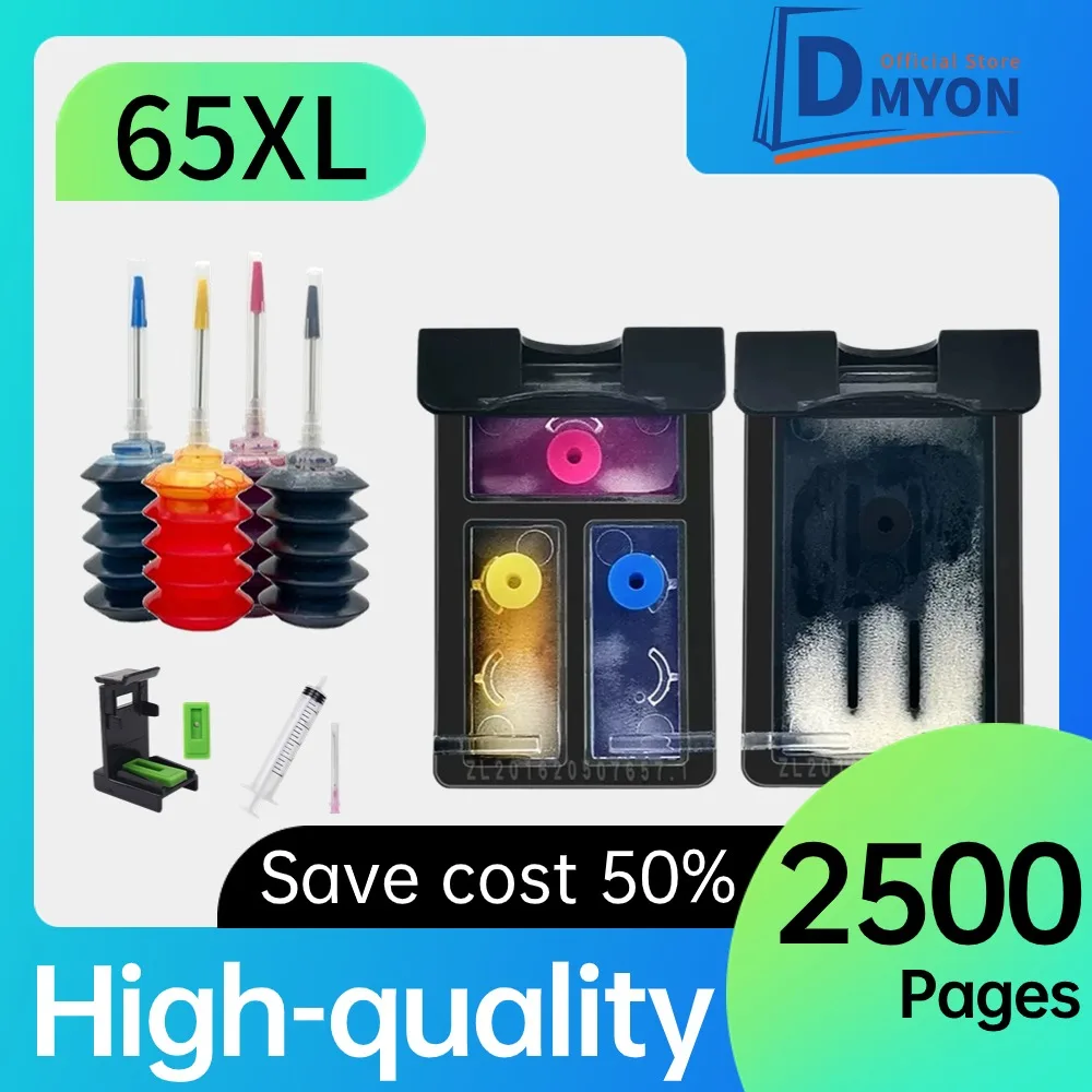 65XL Envy 5010 5020 5030 5032 5034 5052 5055 2622 2624 2652 2655 Printer US CA AU Compatible for hp65 hp 65 XL Ink Cartridge
65XL Envy 5010 5020 5030 5032 5034 5052 5055 2622 2624 2652 2655 Printer US CA AU Compatible for hp65 hp 65 XL Ink Cartridge