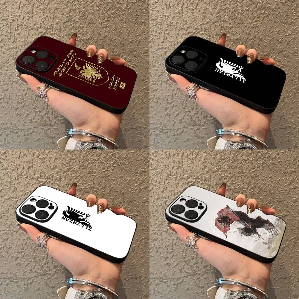 Albania Flag Passport Illyrian Eagle Phone Case For iPhone 16,15,14,13,12,11,Pro,XS,Max,XR,Plus,E,SE4,Mini Black Soft Cover
Albania Flag Passport Illyrian Eagle Phone Case For iPhone 16,15,14,13,12,11,Pro,XS,Max,XR,Plus,E,SE4,Mini Black Soft Cover