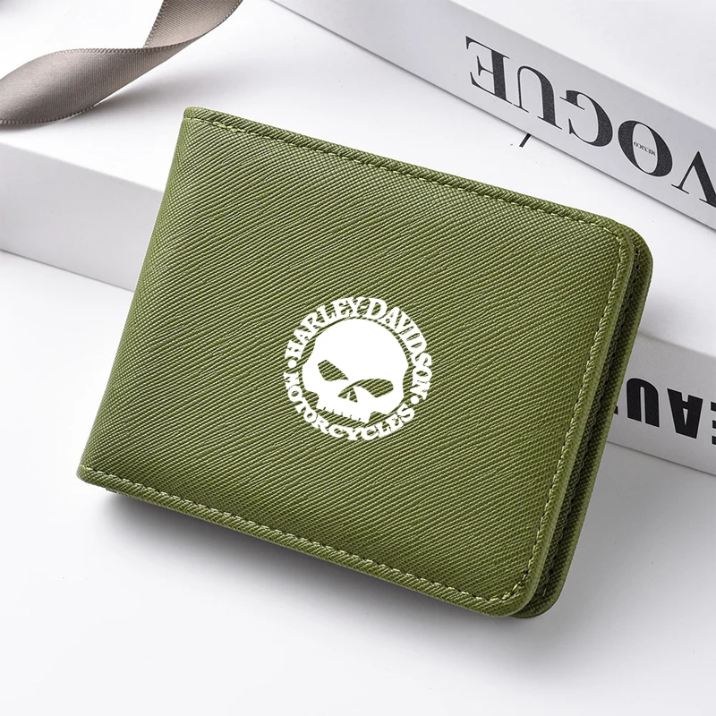 For Harley Davidson Softail Sportster VRSC Touring X48 883 1200 Leather Large Capacity Wallet Motorcycle logo Credit Card Bag
For Harley Davidson Softail Sportster VRSC Touring X48 883 1200 Leather Large Capacity Wallet Motorcycle logo Credit Card Bag