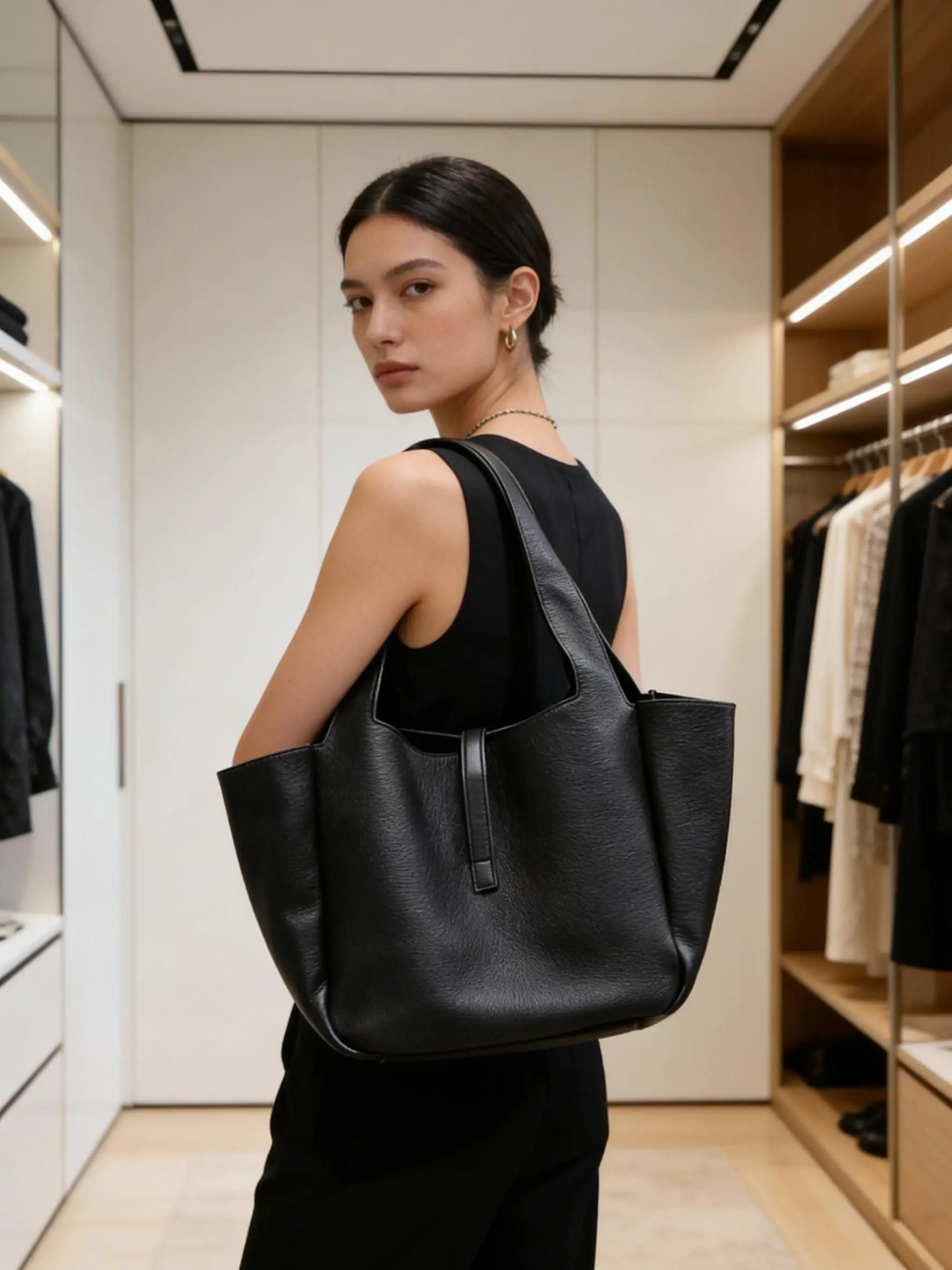 Minimalist Retro Luxury Diaper Bag Women's Leather Shoulder Bag Fashion Handbag
Minimalist Retro Luxury Diaper Bag Women's Leather Shoulder Bag Fashion Handbag