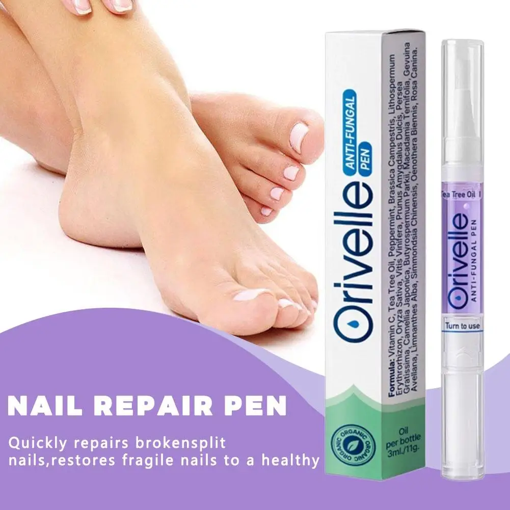 Orivelle Nail Repair Pen 3ml - Antifungal Formula Improves Thickened Nails, Fungal Inhibition Finger & Toenail Care
Orivelle Nail Repair Pen 3ml - Antifungal Formula Improves Thickened Nails, Fungal Inhibition Finger & Toenail Care