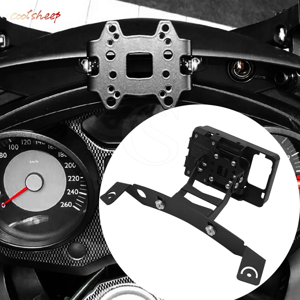 K1300GT K1300 K1200 GT Motorcycle Accessories For BMW K1200GT 2006- GPS Phone Navigation Bracket USB Charger Holder Mount Stand
K1300GT K1300 K1200 GT Motorcycle Accessories For BMW K1200GT 2006- GPS Phone Navigation Bracket USB Charger Holder Mount Stand