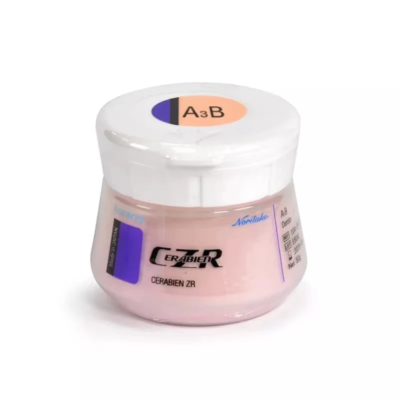 Noritake супер фарфор CZR (50 г) стоматологический лабораторные Расходники фарфор порошок для циркония
Noritake супер фарфор CZR (50 г) стоматологический лабораторные Расходники фарфор порошок для циркония