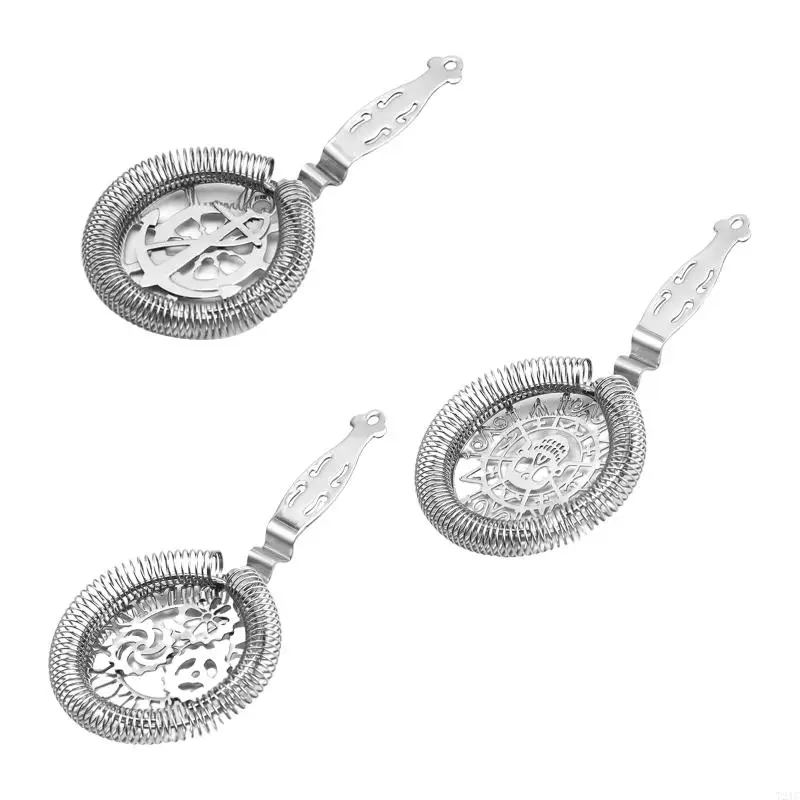 T21C Cocktail Strainer with Spring Paractical Design Easy To Clean And Store Durable
T21C Cocktail Strainer with Spring Paractical Design Easy To Clean And Store Durable