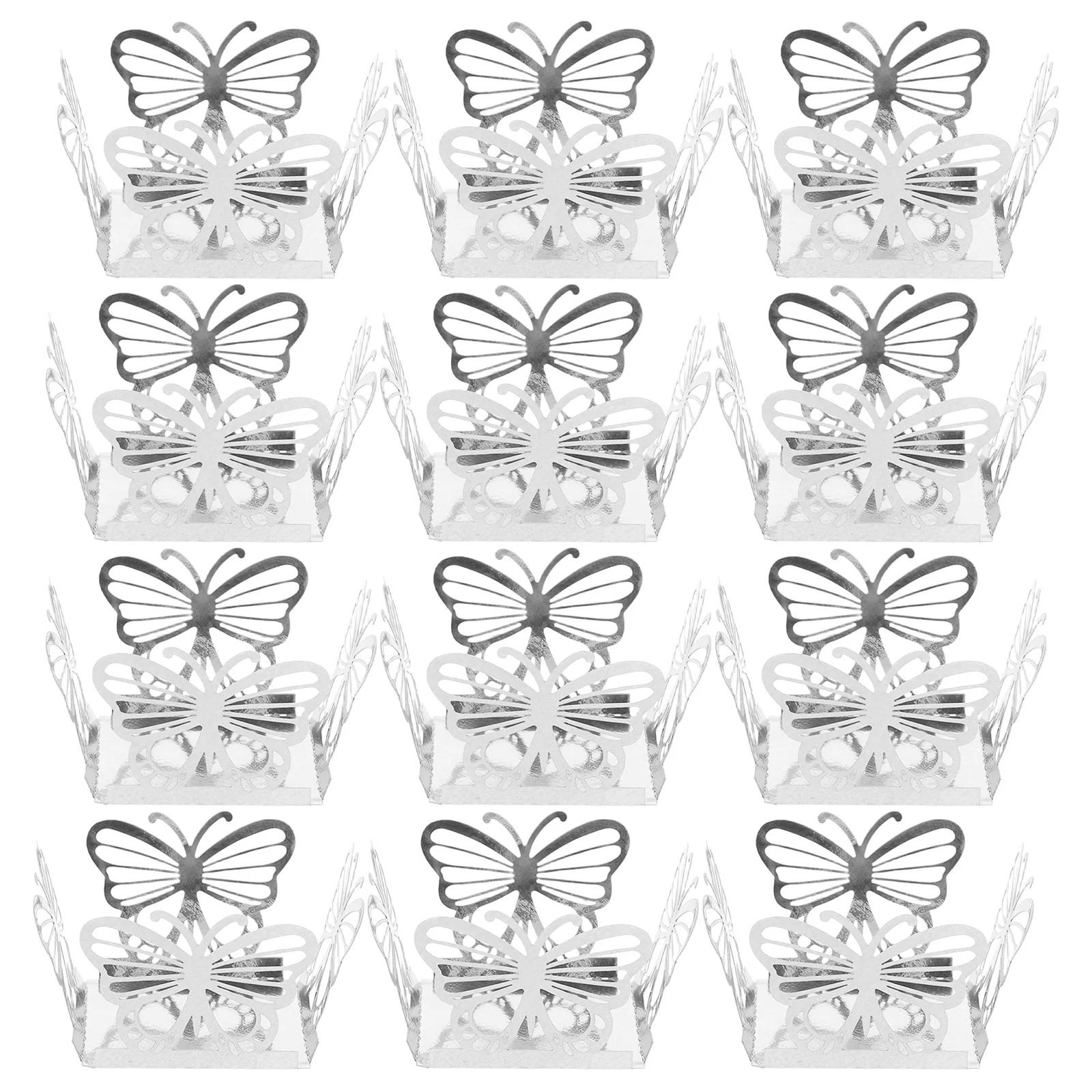 50pcs Creative Candy Box Hollow Butterfly Chocolate Packaging Paper Boxes Treat Containers Cake Tools Kitchen Bar
50pcs Creative Candy Box Hollow Butterfly Chocolate Packaging Paper Boxes Treat Containers Cake Tools Kitchen Bar
