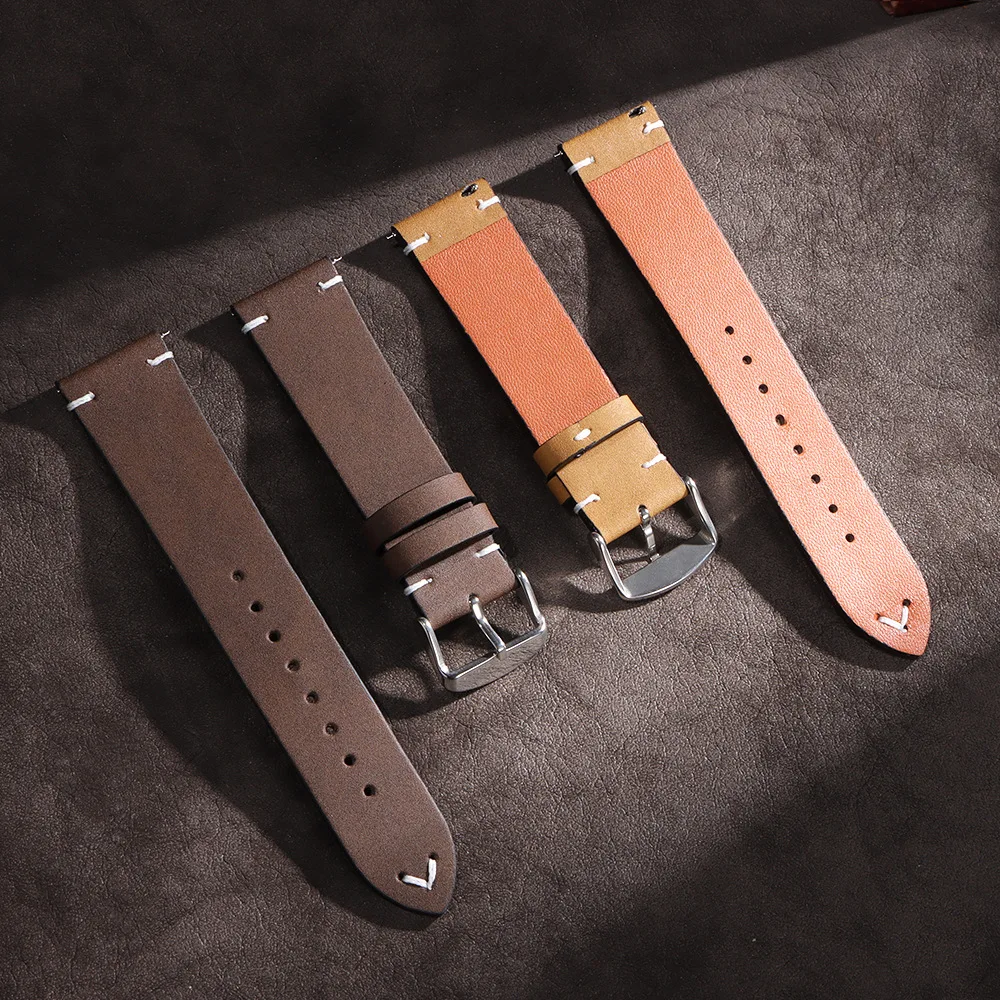 18mm 20mm 22mm Quick Release Soft PU Leather Watch Strap Replacement for Universal Watch Bracelet Accessories with Tool
18mm 20mm 22mm Quick Release Soft PU Leather Watch Strap Replacement for Universal Watch Bracelet Accessories with Tool
