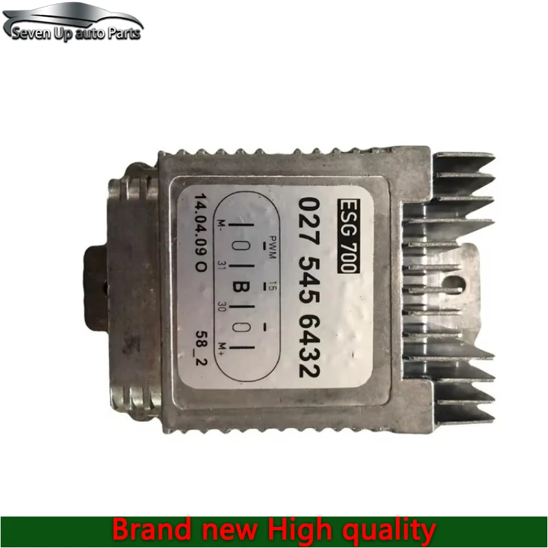 0275456432 Control Unit Electric Fan Radiator Cooling Module DC12V Car Parts Relay for Mercedes-Benz W220 S500 S430 CL500
0275456432 Control Unit Electric Fan Radiator Cooling Module DC12V Car Parts Relay for Mercedes-Benz W220 S500 S430 CL500